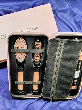 Silver ELLA BELLA® 6 in 1 Professional Hot Air Styler, HairDryer, with outer Box